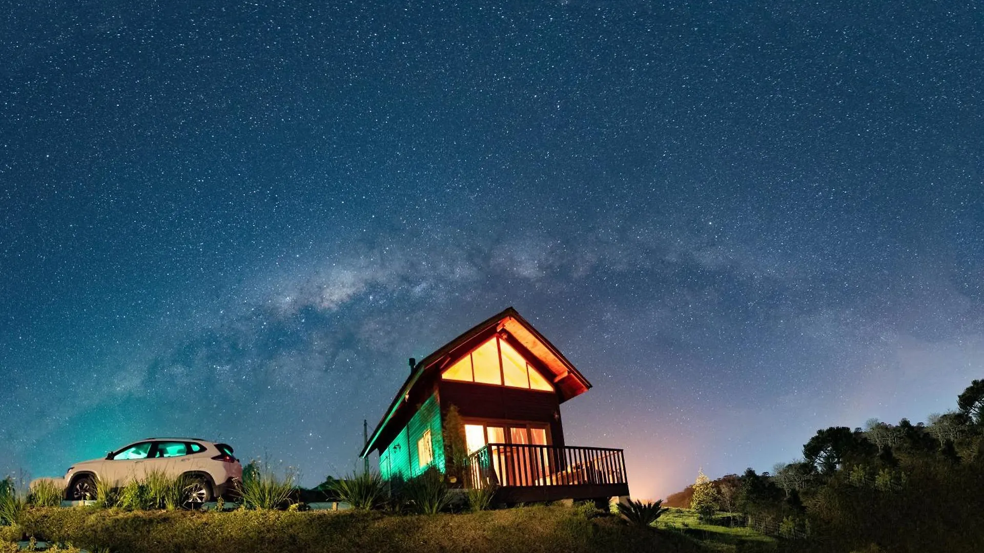 Refugio Da Montanha Brasil Villa Alfredo Wagner Dağ evi