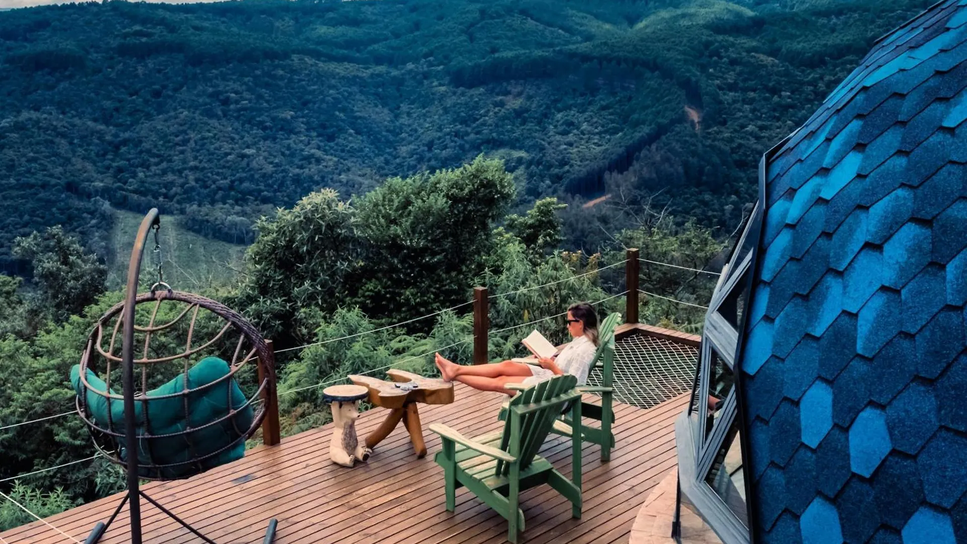 Refugio Da Montanha Brasil Villa Alfredo Wagner Brezilya